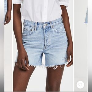 AGOLDE Parker Long Loose Vintage Shorts Size 25